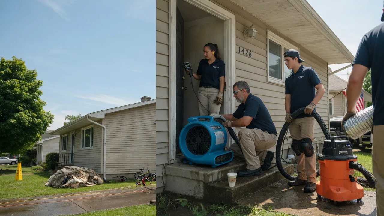 Water Damage Restoration in Meally, KY near me